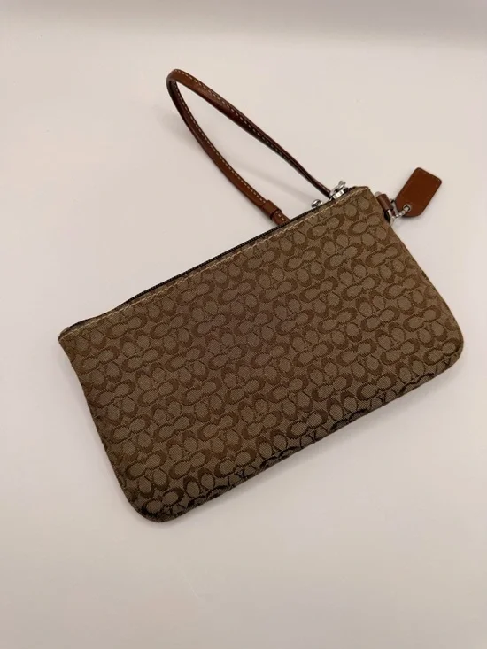 Vintage Coach Y2K SoHo Signature Wristlet Wallet - Picture 4 of 11